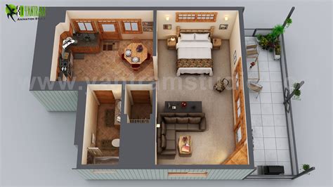 Artstation Small House Floor Plan Design