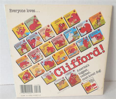 Vintage Clifford The Big Red Dog Halloween Book Cliffords Etsy