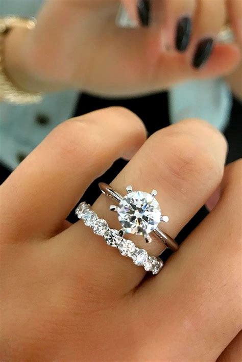 21 Excellent Wedding Ring Sets For Beautiful Women Wedding Ring Sets Dream Engagement Rings