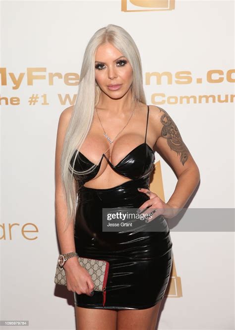 Nina Elle Attends The 2019 Xbiz Awards On January 17 2019 In Los