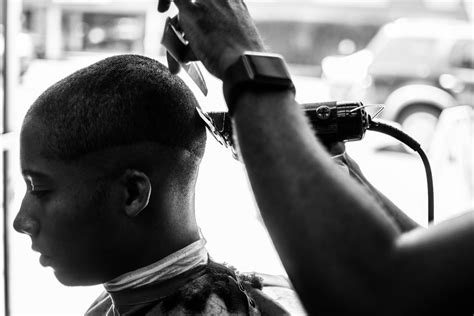 Lined Up Evolution Of The Black Barber Shop Shock Shop Barbershop
