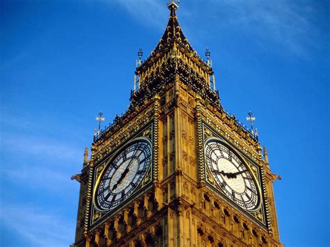 Big Ben London Architecture Big Ben Clocktowers Building Hd