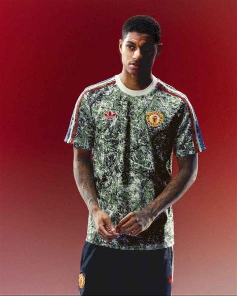 Football Club Man Utd And The Stone Roses Launch New Adidas Collection