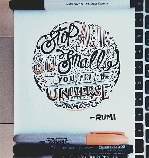 50 Inspiring Typography Hand Lettering Quotes By Eugenia Clara