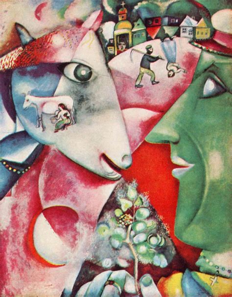 Tales From The Traveling Art Teacher I And The Village Marc Chagall
