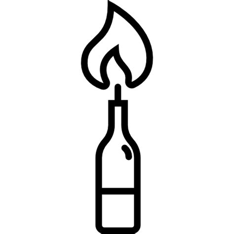 Bomb cocktail molotov riot png image. Molotov Cocktail - Free weapons icons