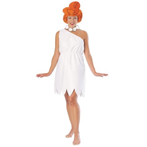 Womens Official Warner Bros Wilma Flintstone Costume