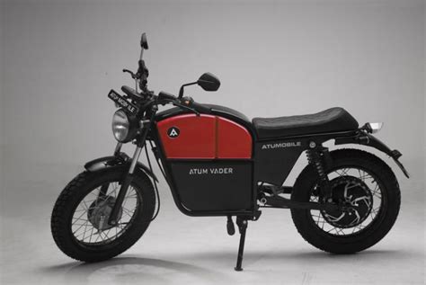 Atum Vader High Speed Café Racer Electric Bike Launched At Inr 99999
