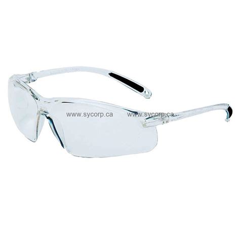 Honeywell Uvex A700 Protective Eyewear Clear Frame Clear Lens Anti Scratch A700