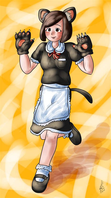 Mizuho As A Cat Maid By Matthewgo707 On Deviantart