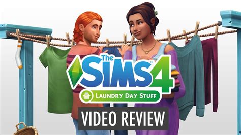 The Sims 4 Laundry Stuff Pack Review And Overview Youtube