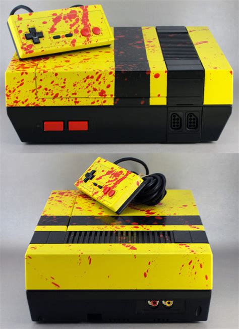 Custom Nes Consoles Painted By Thretris Tiny Cartridge 3ds