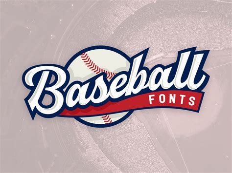 Baseball Fonts Logo By Nathan Albrecht On Dribbble