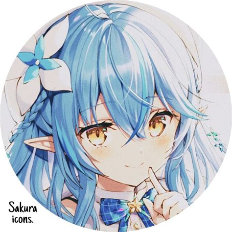 ‣sᴀᴋᴜʀᴀ📌友情 Anime Icons Blue Anime Cute Drawings
