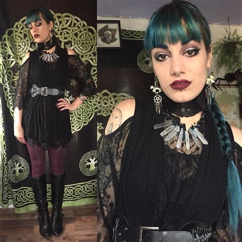 alex w on instagram “spells and hexes 🔮🕸belt from hot topic necklace from a local artist