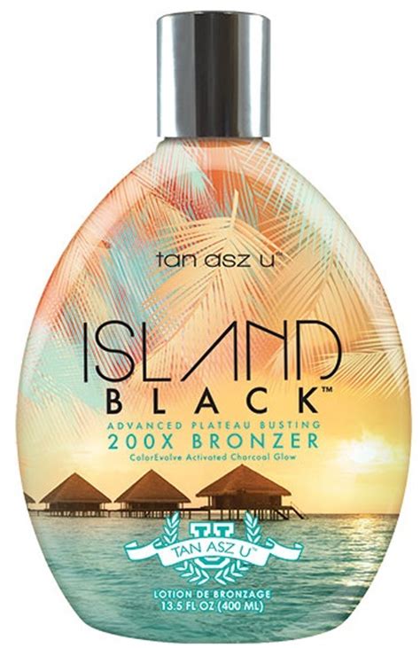 Island Black Tanning Lotion Infrared For Health