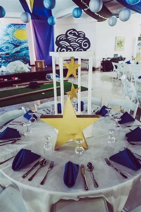 Table Setting 2 Gogh The Starry Night Party Themes