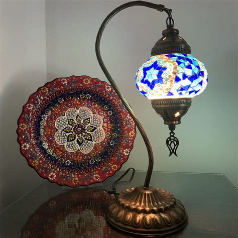 Turkish Glass Mosaic Lamp Tiffany Lamp Mosaic Table Lamp Spirit