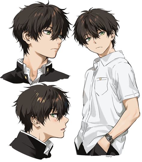 냥말가게 On Twitter Anime Drawings Boy Hyouka Anime Character Design