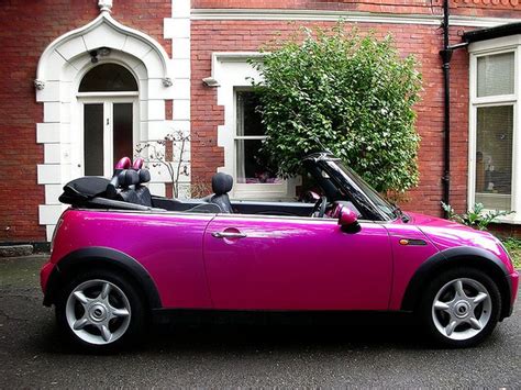 Mini Cooper Convertible Awesome With Images Mini Cooper Pink Mini