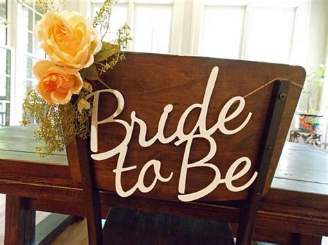 You Choose Sign Color Bride To Be Chair Sign Bridal Shower Etsy