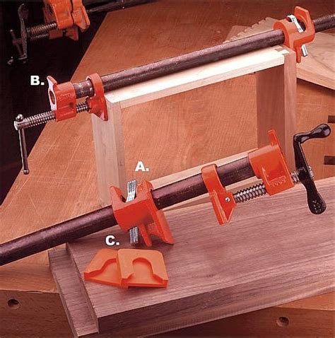 Wood Working Pipe Clamp Sizes Concord Carpenter