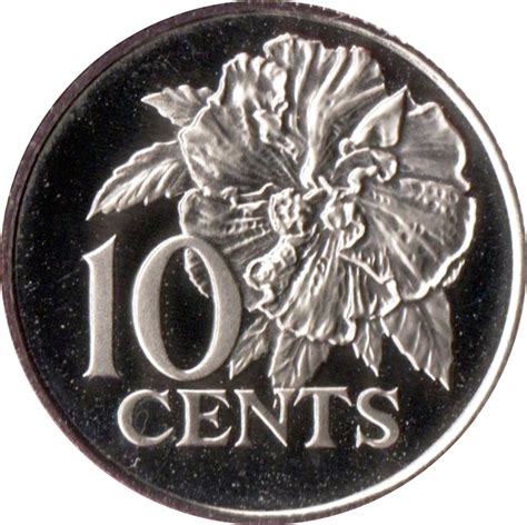 10 Cents Trinidad And Tobago Numista