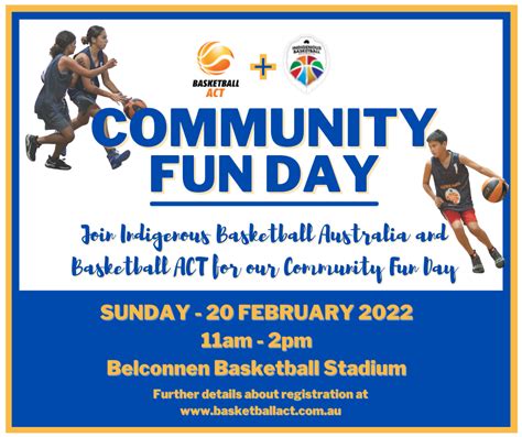 Basketball Act Indigenous Basketball Australia Community Fun Day