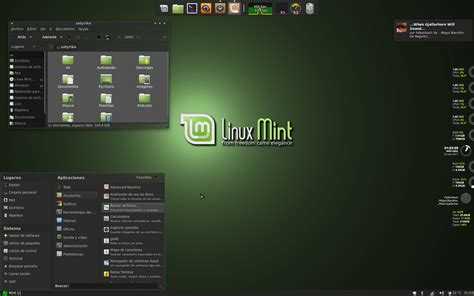 My Desktop Linux Mint 11 By Satyriko On Deviantart