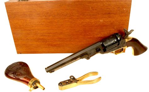 Boxed Inert Italian Colt 1851 Navy Percussion Revolver Allied