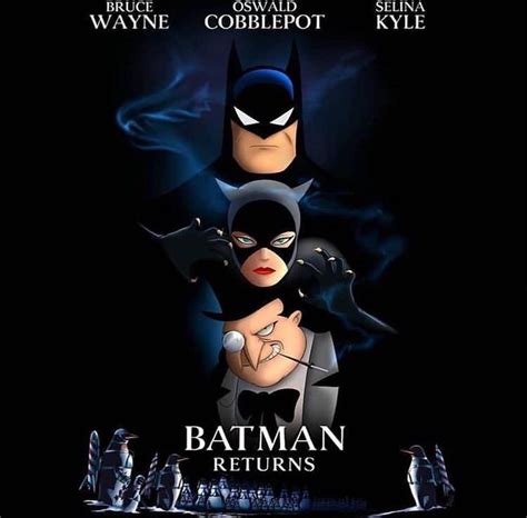 Animated Series Style Batman Returns Poster Batman