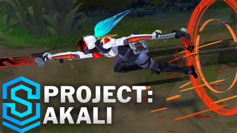 Project Akali Skin Spotlight Pre Release League Of Legends Youtube