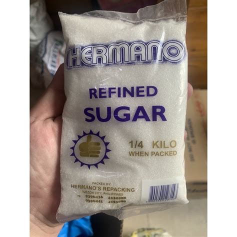 Hermano White Refined Sugar 14kg Puti Shopee Philippines
