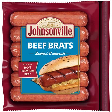Johnsonville Beef Brats Shop Sausage At H E B