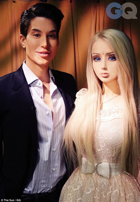 Human Barbie Claims Interracial Couples Behind Rise In Plastic Surgery Daily Mail Online