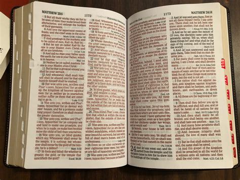 Personalized Kjv Large Print Reference Bible Indexed Black