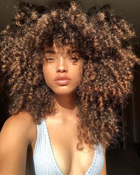 unique dollface — aliana king in 2020 curly hair styles naturally curly hair photos natural