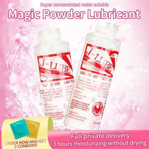 Fisting J Lube Concentrated Lubricating Powder Cream Anal Gel Oil Personal Lube Grease Gay