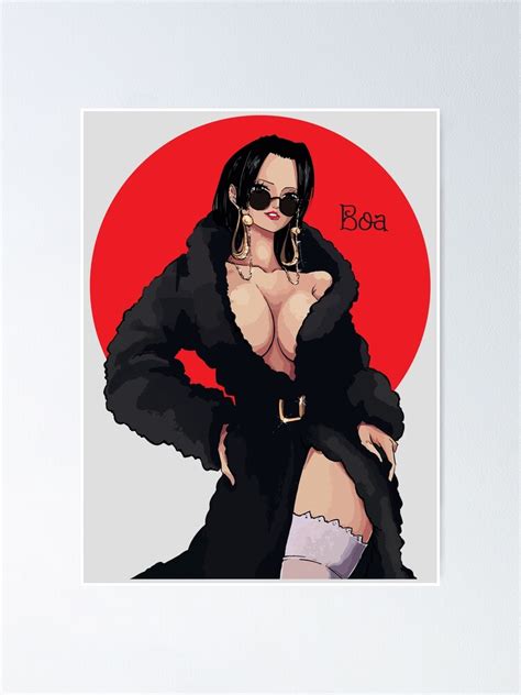 Boa Hancock Poster For Sale By Carlyf25 Redbubble