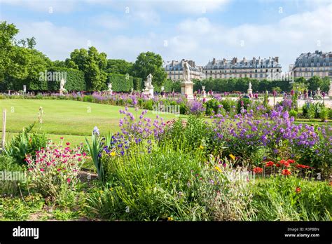 Tuileries Garden Paris France Stock Photo Alamy