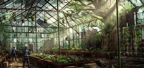 Greenhouse By Joakimolofsson On Deviantart Concept Art Environment