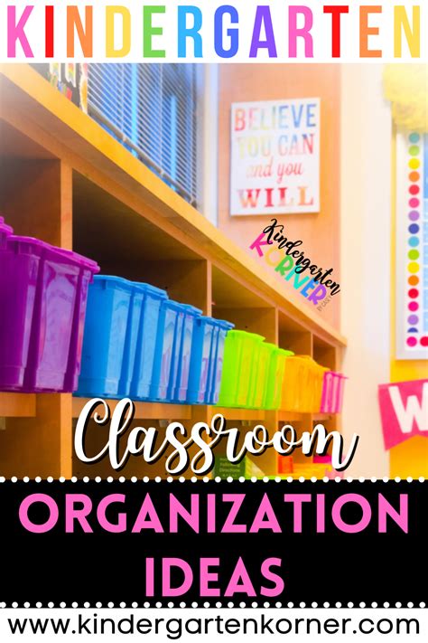In This Post I’ll Share My Top Classroom Organization Ideas For Kindergarten That Will Help