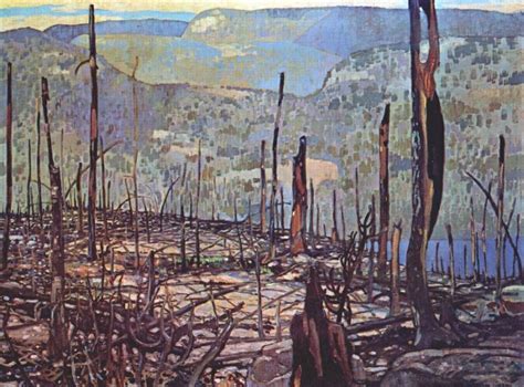 Frank Johnston Member Of The Group Of Seven Canadian Painters The