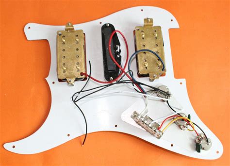 Easy to read wiring diagrams for guitars and basses with 3 pickups. HW_9608 Fender Strat Pickguard Hsh Wiring Download Diagram