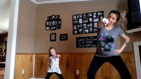 Pregnant Mom And Her Six Year Old Bust A Move In Dance Video Pregnant