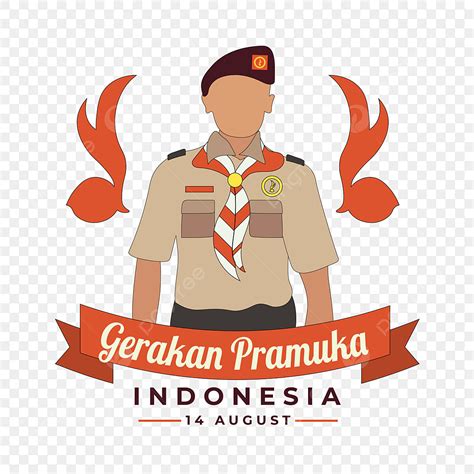 Scout Hari Pramuka Vector Design Images Gerakan Pramuka Indonesia