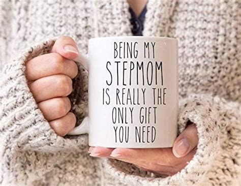 Amazon Com Funny Stepmom Gift For Stepmoms From Stepdaughter Or Stepson Best Step Mom Ever Mug