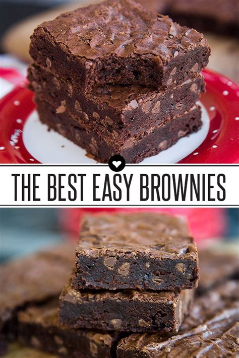 They actually taste like dark chocolate in my opinion, so using dark cocoa powder might push. Easy Brownies Made With Cocoa Powder | Love From The Oven ...