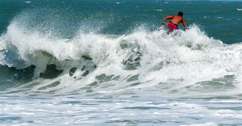 Rough Surf Lashes Brevard Rescues Of Swimmers Surfers