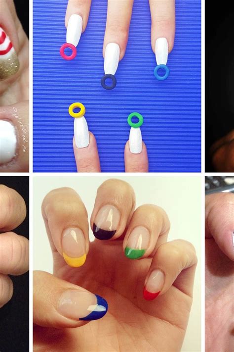 11 olympic nail art ideas for all the gold medal manicurists out there olympic nails nail art